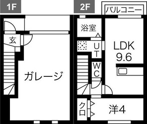 シャトレーの物件間取画像